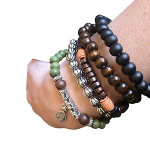 Bohemian Beaded Bracelet Set